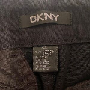 DKNY Black Cargo Pants Size 34